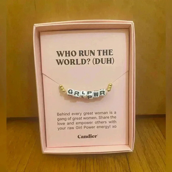 Candier Girl Power Bracelet NWT - Picture 1 of 8